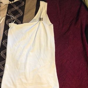 White One-Shoulder Top